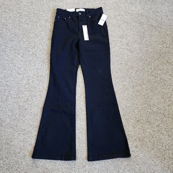 NWT Anne Klein Jeans Women's High Rise Flare Size 6 - Picture 1 of 6
